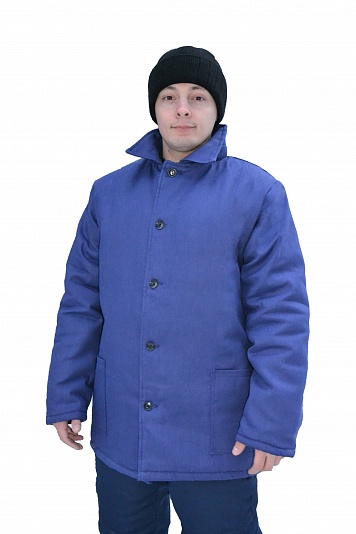 Куртка рабочая для защиты от пониженных температур (ткань диагональ) (маркировано!)