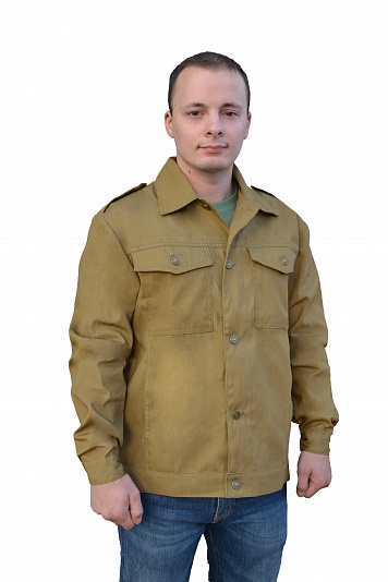 Куртка рабочая тип Б Стройотряд (ткань палатка, оливковый)