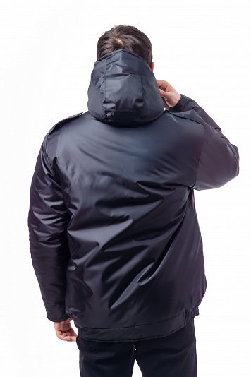 Куртка рабочая № 208 (черная) для защиты от пониженных температур (маркировано!)