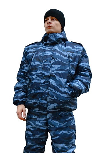 Куртка рабочая № 208 (серый КМФ) для защиты от пониженных температур (маркировано!)