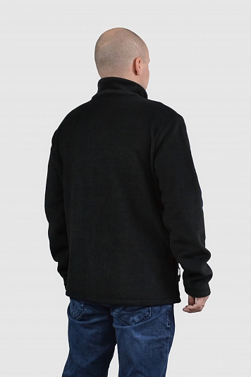 Куртка флисовая (черная)