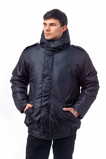 Куртка рабочая № 208 (черная) для защиты от пониженных температур (маркировано!)